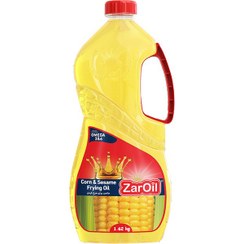 تصویر روغن سرخ کردنی ذرت حاوی کنجد و بدون پالم زراویل (1620 گرم) 