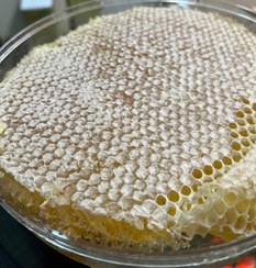 تصویر عسل موم دار طبیعی ۱/۵کیلویی 