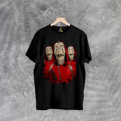 تصویر تیشرت Money Heist | خرید تیشرت طرح سریال خانه کاغذی 