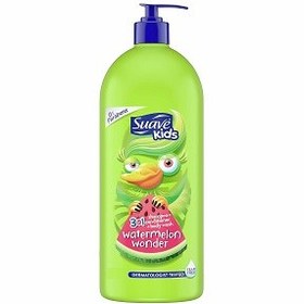 تصویر شامپو بچه Suave سری Kids 3in1 Shampoo Conditioner Body Wash مدل Watermelon Wonder حجم 532 میل Suave Kids 3in1 Shampoo Conditioner Body Wash Watermelon Wonder 532ml