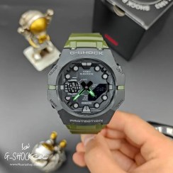 تصویر ساعت جیشاک سبز مشکی G-Shock GA-B001 جی شاک ( G-Shock )