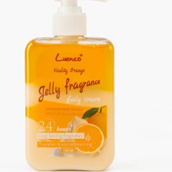 تصویر لوسیون بدن مدل خامه پرتقال برند لانکو | LUENCO 