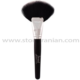 تصویر برس بادبزنی گونه هایلایتر JEWEL Jewel Highlighter Fan Brush