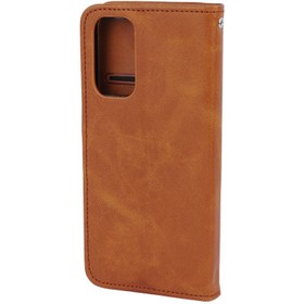 تصویر کیف چرمی مگنتی محافظ لنزدار Xiaomi Redmi Note 12S Leather Case For Xiaomi Redmi Note 12S