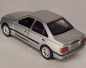 تصویر ماکت فلزی پژو پارس رنگ دلفینی 