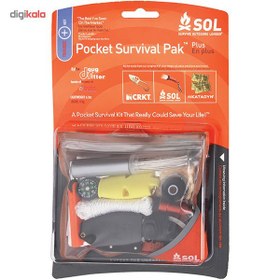 تصویر بسته نجات سول مدل 4340-0767 ا Sol 4340-0767 Pocket Survival Kit Sol 4340-0767 Pocket Survival Kit