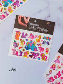 تصویر تتو فانتزی بچگانه 