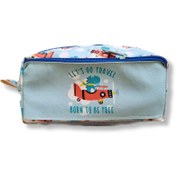 تصویر جامدادی سه زیپ فانتزی 