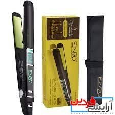 تصویر اتو موی انزو پروفیشینال مدل EN3338 با صفحات تیتانیوم دما ۲۴۰ درجه 