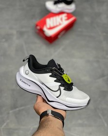 تصویر کتونی پیاده روی اسپرت مردانه مدل نایک زوم ایکس - سفید مشکی / 4 ZOOM X NIKE