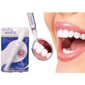 تصویر قلم سفید کننده دندان Dazzling white حاوی هیدروژن پروکسید جهت پاک کردن جرم های دندان سفیدکننده 4 درجه دندان در طی یک هفته 