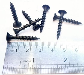 تصویر پیچ ام دی اف 28*4 چینی - ۱۰۰۰ تایی / سیاه MDF SCREW 4*28