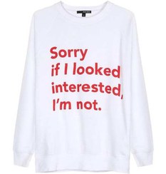 تصویر پلیور زنانه سفید tally weijl 