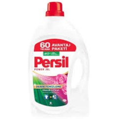 تصویر مایع لباسشویی پرسیل Persil ترکیه 60 بار مصرف با رایحه گل رز حجم 3900 میل 