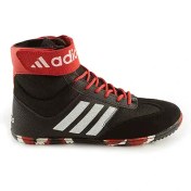 تصویر کفش کشتی بچه گانه ساقدار طرح آدیداس MZ | مشکی/قرمز 