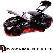 تصویر ماکت ماشین مرسدس بنز AMG GT دودزا مقیاس ۱:۲۴ 