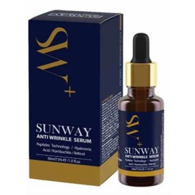 تصویر سرم جوانساز و ضد چروک قوی پوست حجم 30 میلی لیتر سان وی Sunway Anti Wrinkle Serum 30 ml