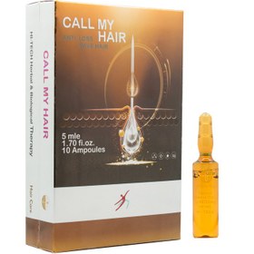 تصویر محلول تقویت کننده موی سر بانوان کال مای هیر 