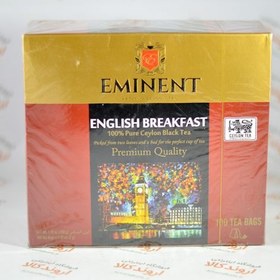 تصویر چای کیسه ای EMINENT مدل (100 عددی )ENGLISH BREAKFAST 