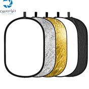 تصویر رفلکتور پنج کاره ENUJOY Reflector 5in1 90*120cm 