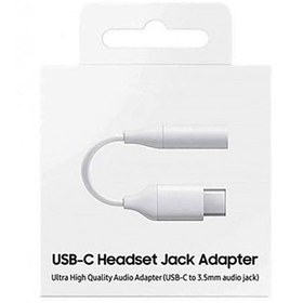 تصویر مبدل تایپ سی سامسونگ مدل M40 به جک ۳.۵ میلیمتری طول ۰.۱ متر 