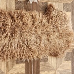 تصویر پوست گوسفند دباغی شده مرینوس طبیعی 