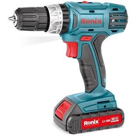 تصویر دریل پیچ‌گوشتی شارژی رونیکس مدل 8018 Ronix 8018 Cordless screw driver