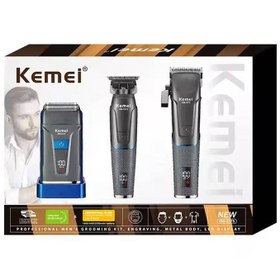 تصویر ست ماشین اصلاح کیمی Kemei KM-2375 