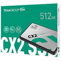 تصویر TEAM GROUP 512 GIG CX2 SSD گارانتی اواژنگ 