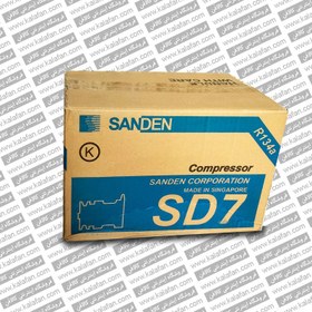 تصویر کمپرسور کولر مدل 709 اورجینال مارک SANDEN 