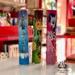 تصویر بمب شادی کاغذ رنگی کارتونی 