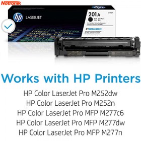 تصویر کارتريج مشکی اچ پي مدل 201A 201A Black LaserJet Toner Cartridge