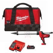 تصویر چسب زن تیوپ 600 میلی لیتر شارژی 18 ولت میلواکی مدل C18PCG/600A-201B 