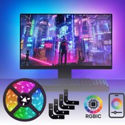 تصویر ریسه هوشمند مخصوص مانیتور مدل SMSync-1 با قابلیت سینک بسیار دقیق مناسب سایز 15 تا 38 اینچ - wifi 