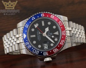 تصویر ساعت رولکس GMT Master 2 قرمز آبی موتور سوئیس بند جوبیلی رولکس ( Rolex )