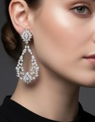 تصویر گوشواره طرح جواهر 