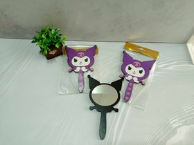 تصویر آینه چوبی کرومی 