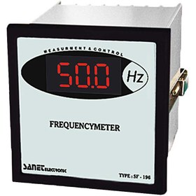 تصویر فرکانس متر دیجیتال 96*96 صانت الکترونیک مدل SF-196 Sanet Electronic SF-196 Digital frequencymeter 96*96