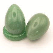 تصویر اونتورین سبز تراش تخم مرغ 