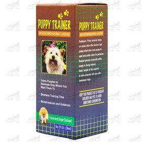 تصویر قطره تعلیم محل ادرار توله سگ Puppy Trainer puppy trainer drop