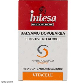 تصویر افتر شیو اینتسا (Intesa) مدل Vitacell حجم 100 میلی‌لیتر بعد از اصلاح