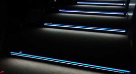 تصویر ترمز پله LED دار دوبل 