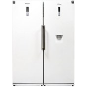 تصویر یخچال فریزر دوقلو امرسان 20 فوت مدل دیاموند _ RH20D / FN20D ا Emersun 20 Foot Diamond RH20D-FN20D twin freezer refrigerator Emersun 20 Foot Diamond RH20D-FN20D twin freezer refrigerator