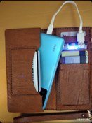 تصویر کیف پول چرمی پاوربانک دار10000 