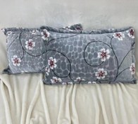 تصویر روبالشتی نقش برجسته وارداتی مدل شکوفه Imported Embossed Pillowcase Blossom Model