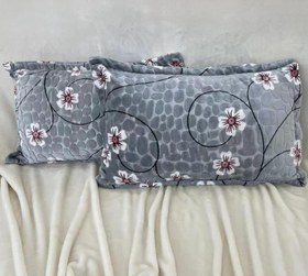 تصویر روبالشتی نقش برجسته وارداتی مدل شکوفه Imported Embossed Pillowcase Blossom Model