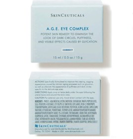 تصویر Skinceuticals کرم چشم بافت‌ساز پوست رسیده به سن Age Eye Complex 15 میلی‌لیتر 