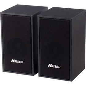 تصویر اسپیکر دسکتاپ کایزر مدل KAISER KS-60 KAISER SPEAKERS WITH AC POWER KS-60