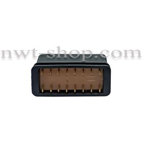 تصویر سوکت 16 پین مادگی OBD 