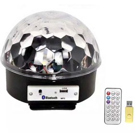 تصویر چراغ رقص نور و اسپیکر مدل LED Magic Ball Light ا LED Small Magic Ball LED Small Magic Ball